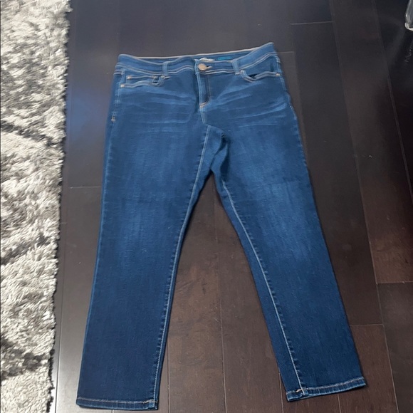 INC SKINNY LEG REGULAR FIT SIZE 12S Blue Denim Jeans - Picture 1 of 8